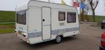 Adria Unica A 360 DB met stapelbed, voortent en stalling, Caravans en Kamperen, 75 kg, Luifel, Treinzit, 750 - 1000 kg