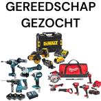 Gezocht elektrisch gereedschap op accu !!!, Doe-het-zelf en Verbouw, Gereedschap | Handgereedschap, Ophalen of Verzenden, Zo goed als nieuw