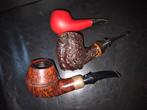 3 tabakspijpen te koop, weinig gebruikt, Ophalen of Verzenden, Zo goed als nieuw