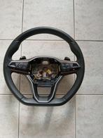 Leder afgevlakt stuurwiel Seat met flippers, Ophalen of Verzenden, Seat