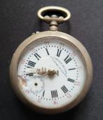 zakhorloge chemin de fer roskopf met gravering retro/vintage, Verzenden, Overige materialen, Overige typen