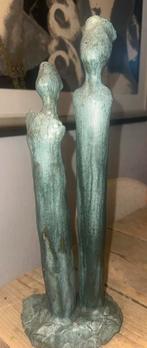 Turkooizen beeld van figuren, Antiek en Kunst, Kunst | Beelden en Houtsnijwerken, Ophalen of Verzenden