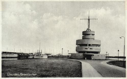 IJmuiden Havenkantoor  128407, Verzamelen, Ansichtkaarten | Nederland, Ongelopen, Noord-Holland, Verzenden