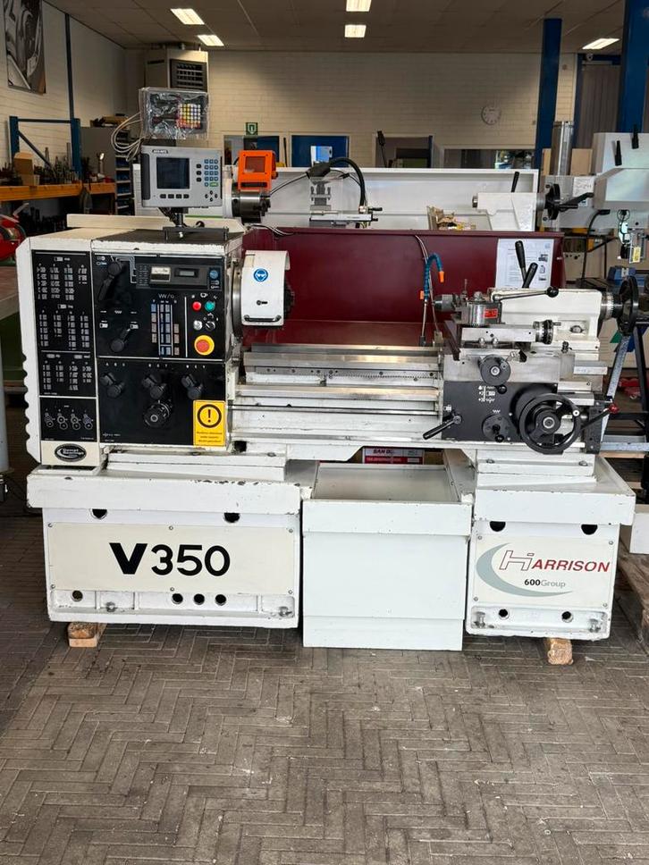 Harrison V350 Draaibank, Doe-het-zelf en Verbouw, Draaibanken, Gebruikt, Metaaldraaibank, 500 tot 1000 mm, Ophalen