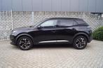 Peugeot 2008 1.2 PureTech GT-Line Autom Half Leder/Stof Spor, Gebruikt, 1199 cc, Leder en Stof, Zwart