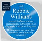Robbie Williams - BRITPOP “Blue Plaque” Vinyl Edition, Ophalen of Verzenden, 2000 tot heden, Nieuw in verpakking, 12 inch