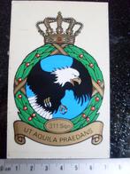 ruit sticker squadron 311 ut aquila praedans logo arend, Verzamelen, Verzenden, Zo goed als nieuw, Bedrijf of Vereniging