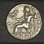 Antieke munt - Alexander III de Grote zilveren munt, Ophalen of Verzenden, Overige landen, Losse munt, Zilver