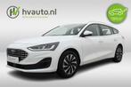 Ford FOCUS Wagon 1.0 ECOBOOST HYBRID 125PK TITANIUM | Navi |, Auto's, 1349 kg, Stof, Gebruikt, Zwart