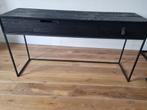 Tv meubel/Sidetable te koop (zwart, essenhout), Minder dan 100 cm, 25 tot 50 cm, 100 tot 150 cm, Metaal