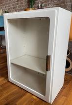 Vintage Piet Zwart Bruynzeel vitrinekastje, Huis en Inrichting, Ophalen, Met deur(en), Eikenhout, 50 tot 100 cm