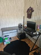Groot en ruim hoekbureau / game bureau, Ophalen, Zo goed als nieuw, Bureau