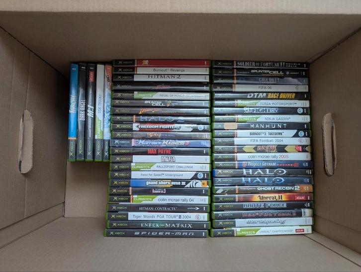 XBOX CLASSIC ORIGINAL GAMES SPELLEN, Spelcomputers en Games, Games | Xbox Original, Gebruikt, 1 speler, Vanaf 3 jaar, Eén computer