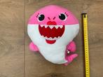 Nieuwe zgan roze pluche baby shark knuffel opbergzakje 20cm, Ophalen, Nieuw, Overige typen