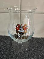 Duvel bierglas 1990 gouden wapenschild, Ophalen of Verzenden, Zo goed als nieuw, Glas of Glazen, Duvel