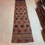 KEXL12 Vintage kelim berber kleed loper handgeknoopt 340/84, Huis en Inrichting, Stoffering | Tapijten en Kleden, 50 tot 100 cm
