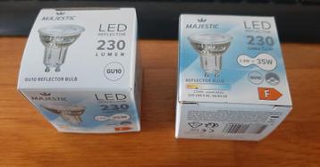 2x Led Majestic Bulb Reflectorlamp G10 2,8 W = 35 W beschikbaar voor biedingen
