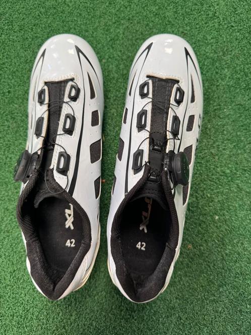 XLC wielrenschoenen carbon zool M 42 in nieuwstaat met Look, Sport en Fitness, Wielrennen, Zo goed als nieuw, Kleding, Ophalen of Verzenden