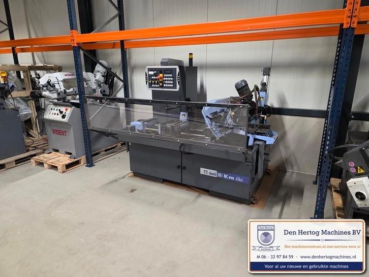 mep SHARK 281 sxi nc evo volautomatische bandzaagmachine, Doe-het-zelf en Verbouw, Gereedschap | Zaagmachines, Gebruikt, Lintzaag