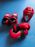 Taekwon-Do Set: Pro Force safeties + Top Ten helm, Ophalen of Verzenden, Zo goed als nieuw, Boksbeschermers