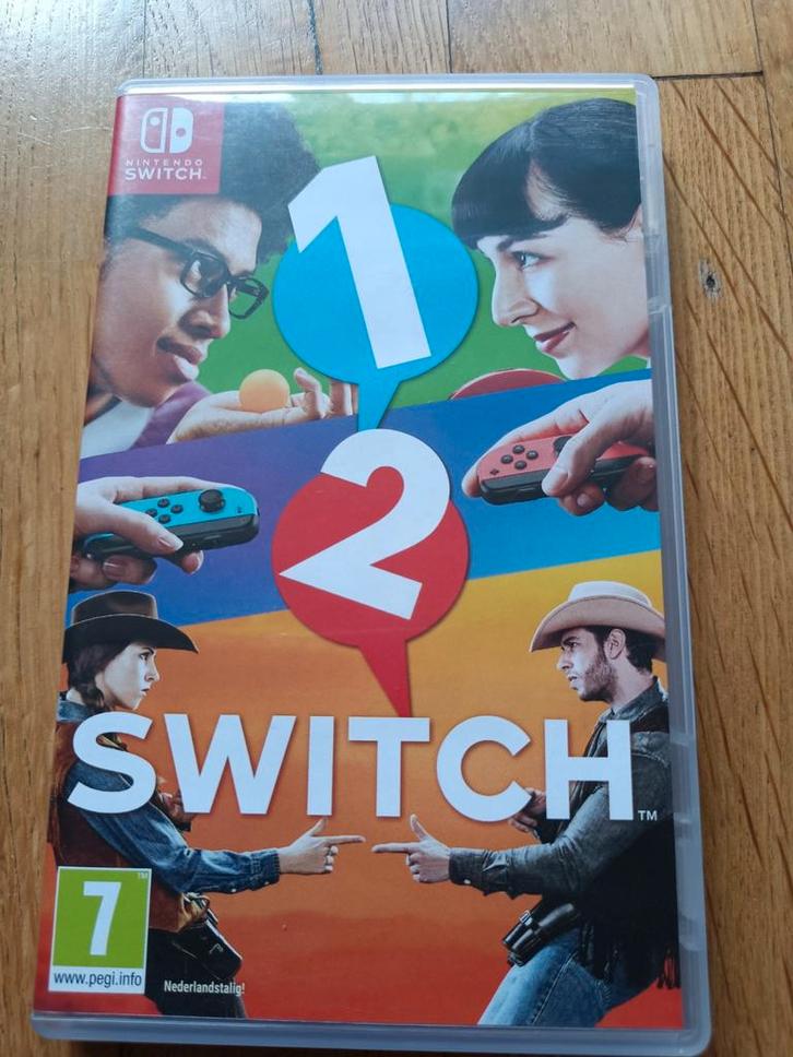 1-2-Switch, Spelcomputers en Games, Games | Nintendo Switch, Zo goed als nieuw, Overige genres, 1 speler, Vanaf 12 jaar, Ophalen