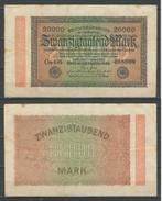 Berlin Berlijn 20000 Mark 1923 Reichsbanknote Biljet r-40 jd, Postzegels en Munten, Ophalen of Verzenden, Duitsland, Los biljet