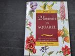 Bloemen in aquarel schilderen boek (geld voor goed doel), Ophalen of Verzenden, Zo goed als nieuw, Tekenen en Schilderen, Adelene Fletcher