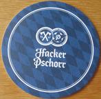 bierviltje van Hacker Pschorr, Ophalen of Verzenden, Zo goed als nieuw, Viltje(s), Overige merken