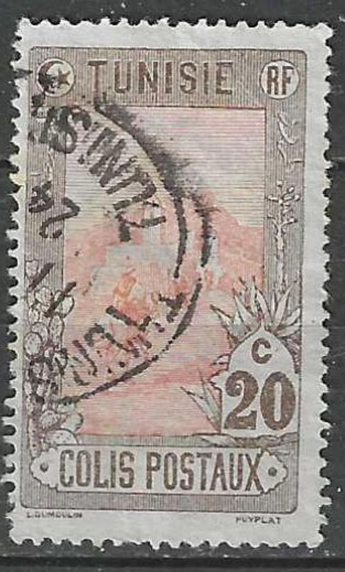 Tunesie 1906 - Yvert 3 PC - Postcolli - 20 c. (ST), Postzegels en Munten, Postzegels | Afrika, Gestempeld, Overige landen, Ophalen