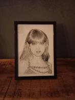 Tekening Taylor Swift (met lijst), Antiek en Kunst, Ophalen of Verzenden