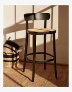 Kave Home barkrukken Romaine 6 stuks, Ophalen, 5 krukken of meer, Hout, 60 tot 90 cm