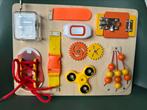 Montessori Busy Board | 9-in-1 Educational Toy (Orange), Kinderen en Baby's, Ophalen of Verzenden, Zo goed als nieuw, Jongen of Meisje