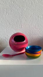 Space age snackset seventies, Huis en Inrichting, Ophalen of Verzenden, Zo goed als nieuw, Schaal