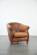 Schapenleren Clubfauteuil, Ophalen, Gebruikt, ., Klassiek