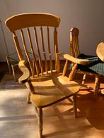 Beukenhouten Tafel +6stoelen, Antiek en Kunst, Ophalen