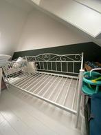 Bed IKEA wit, Huis en Inrichting, Slaapkamer | Stapelbedden en Hoogslapers, Ophalen, 90 cm, Eenpersoons, Overige typen