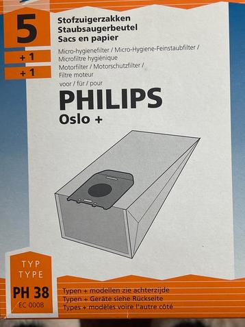 Philips Oslo+ Stofzuigerzakken PH38 beschikbaar voor biedingen