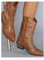 Ivylee cowboy laarzen Tracy, cognac, Kleding | Dames, Schoenen, Hoge laarzen, Bruin, Ophalen of Verzenden, Zo goed als nieuw