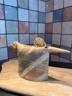 Kunstobject,”Vogel” hoog 14 cm,lengte 20.5 cm,diepte 5 cm, Antiek en Kunst, Kunst | Designobjecten, Ophalen of Verzenden