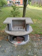 Stenen bbq, Tuin en Terras, Ophalen, Gebruikt, Onbekend, Met accessoires