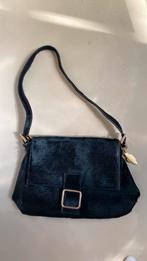 Fabienne Chapot pony hair tas zwart schouder leer zgan black, Sieraden, Tassen en Uiterlijk, Tassen | Damestassen, Ophalen of Verzenden