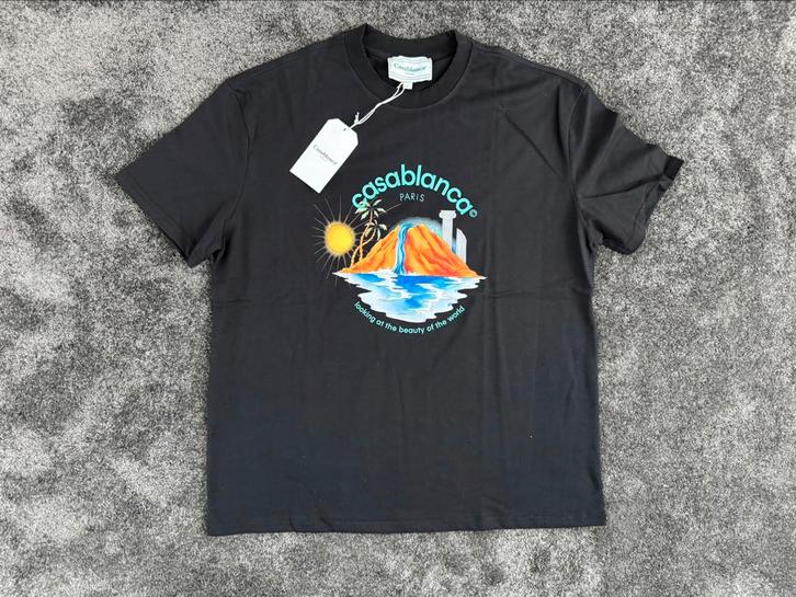 Nieuw Casablanca Paris Shirt Zwart | Maat L | Topkwaliteit, Kleding | Heren, T-shirts, Nieuw, Maat 52/54 (L), Zwart, Ophalen of Verzenden