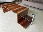 Leolux Salontafel, Huis en Inrichting, Tafels | Salontafels, Ophalen, Gebruikt, 100 tot 150 cm, Glas