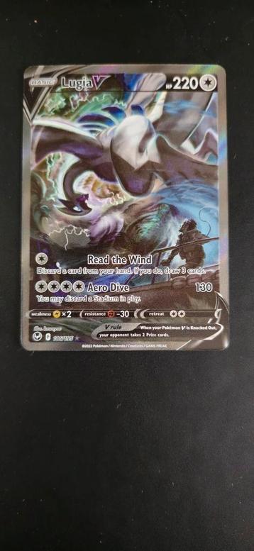 Lugia V pokemon silver tempest beschikbaar voor biedingen