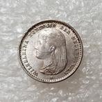 10 Cent 1892, Verzenden, Zilver, 10 cent, Koningin Wilhelmina