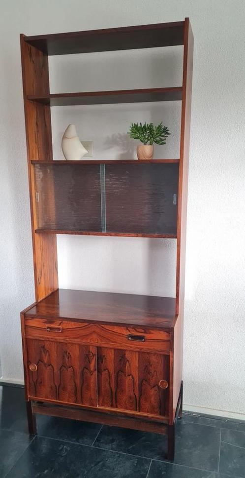 Mooie retro vintage buffet kast palissander, Huis en Inrichting, Kasten | Overige, Gebruikt, Ophalen