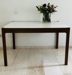 Pastoe Cees Braakman Obdam sixties eettafel uitschuifbaar, Ophalen, Gebruikt, 100 tot 150 cm, Teakhout
