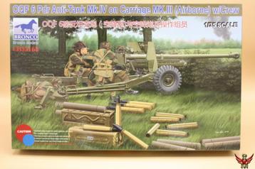 ROWASP | Bronco Models 1/35 6 Pdr Gun With Airborne Crew beschikbaar voor biedingen