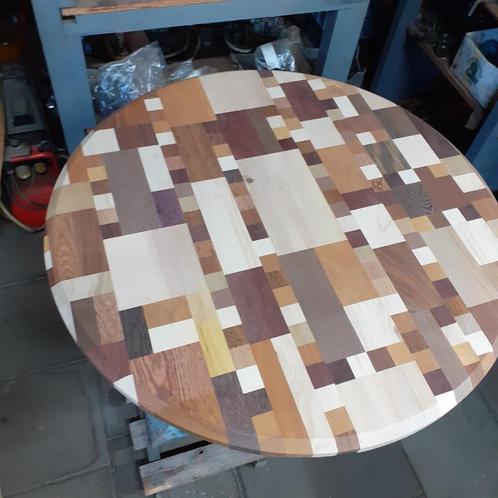 nieuw rond tafelblad 1 meter doorsnede, Huis en Inrichting, Tafelonderdelen, Nieuw, 50 tot 100 cm, 50 tot 100 cm, Rond, Ophalen