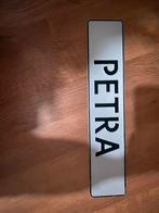 Naambord / nummerbord Petra, Ophalen of Verzenden, Nieuw